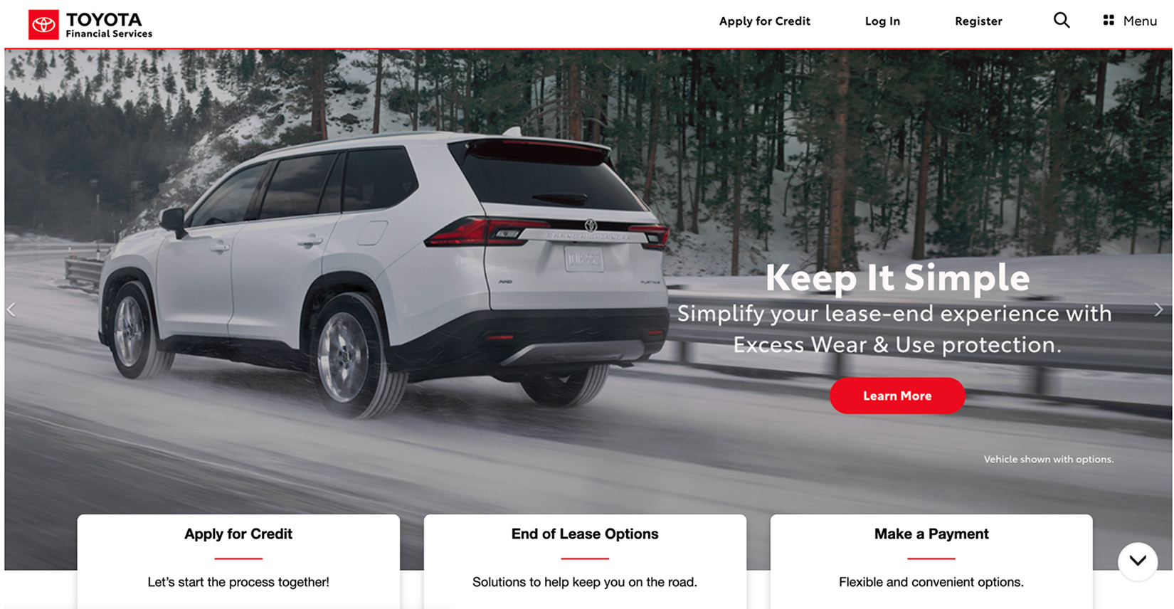 Toyota Financial UI Concept